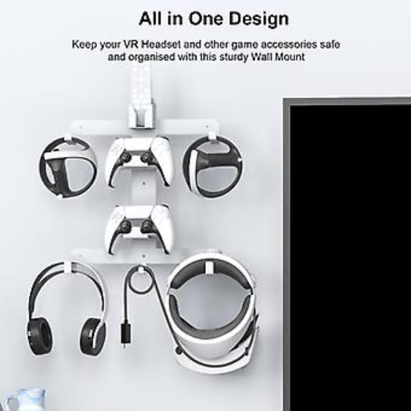 Oppbevaringsbrakett for headset fjernkontroll spillkontrollerstativ for VR VR2