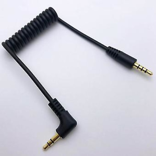 3,5 mm O-kabel - Dobbelt 3,5 mm Trrs til kabel til mikrofoner