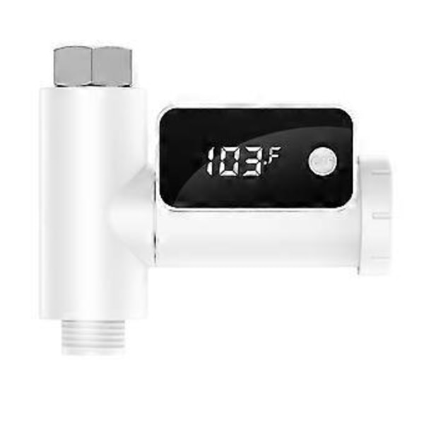 LED Digital Dusjtermometer 0~100 (41~185) Baby Badevanntemperatur Monitor 360-graders Roterende Display Celsius/ Fahrenheit Bryter For Barn