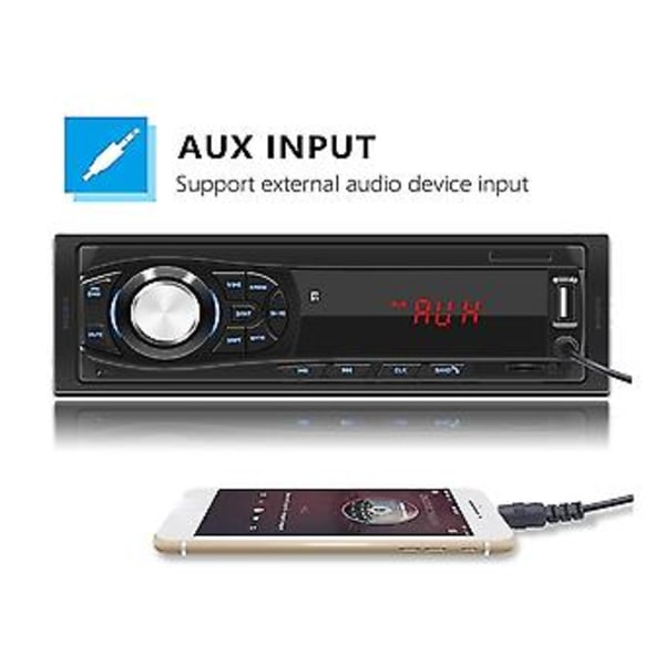 Bil O Automotivo Tand Med Usb Sd Usb Fm Radio Mp3 Afspiller Pc Type:12pin -8014