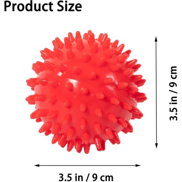 Massage Ball Set With Knob Massage Ball Trigger Point Massage Ball Plantar Fasciitis Myofascial Ball Fitness Pimple Ball Precision Massage H