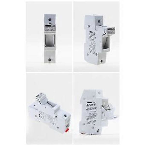 1000VDC 14x51mm PV DC Sikring Solcelle Sikringsbase til Fotovoltaisk Systembeskyttelse-