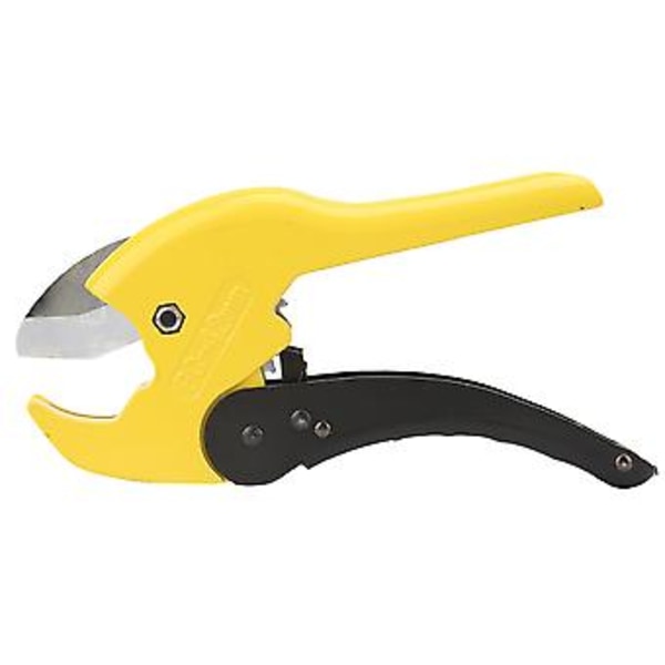 Kraftig rörskärare i rostfritt stål, skärverktyg för PVC- och gasrör, slangskärare för vattenslang, hållbar för VVS och HVAC, 1-3/4\" maxdiameter
