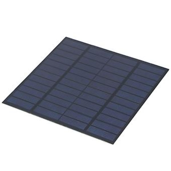 Solpanel, 3W 12V Polykristallin Kisel Solpanelmodul Solpanelsystem Förbättrad Hållbarhet