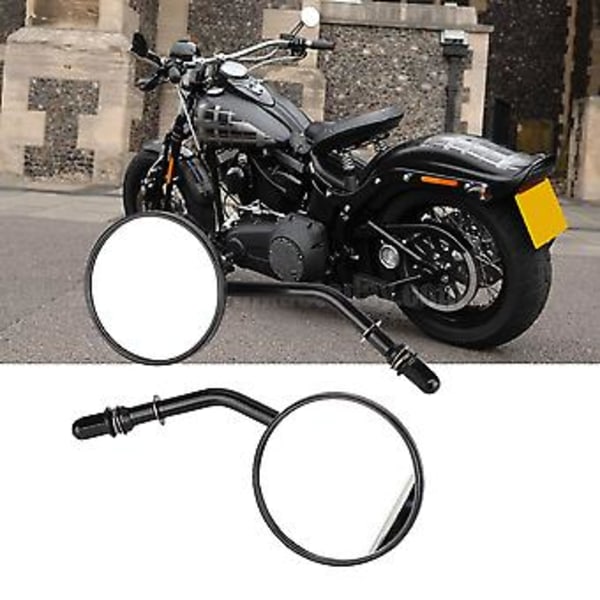 Bakspejl, 2 STK Rund Motorcykel Modificeret Motorcykel Bakspejl Rund Bakspejl Multi-funktionel
