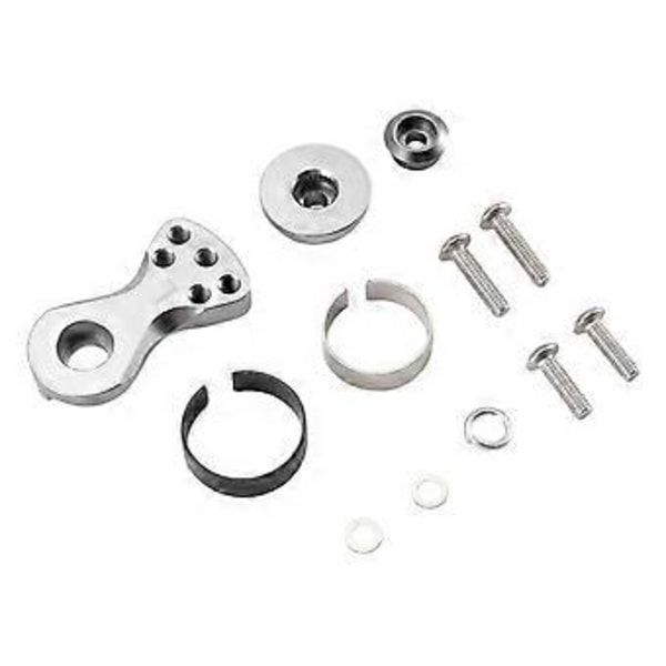 Metall 25T Justerbar Servo Saver Arm Horn för -4 Axial SCX10 1/10 RC Bilar Helikopter Modell Båt Uppgraderingsdelar, L, C