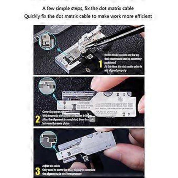 Alumiiniseoksesta valmistetut tarkkuuskalibrointijärjestelmät XR/11/ X/XS/ XS Max/ -sarjoille