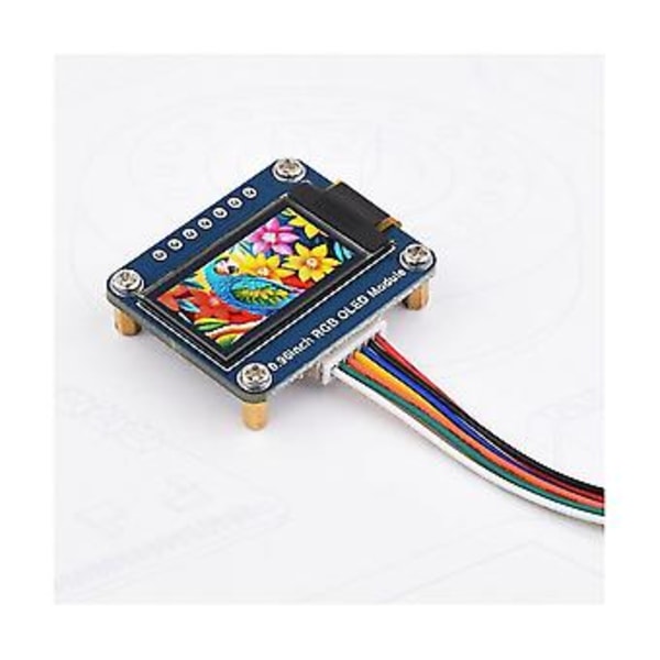 0.  96 tums Rgb Oled Display Modul, 64x128 Upplösning Spi Gränssnitt Inbäddad Ssd1357 För / / Stm32