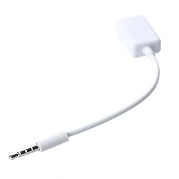 3,5 mm Aux O Plugg Til Usb 2.0 Fe Konverter Kabelledning