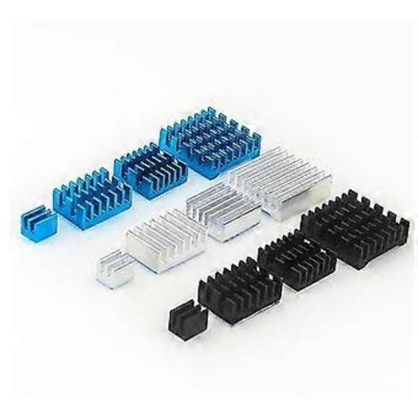 5 Jäähdytyselementille CPU-sovitusrakenne liimataustalla, sirun lämmönjohtavuus, jäähdytyslevysarja, B