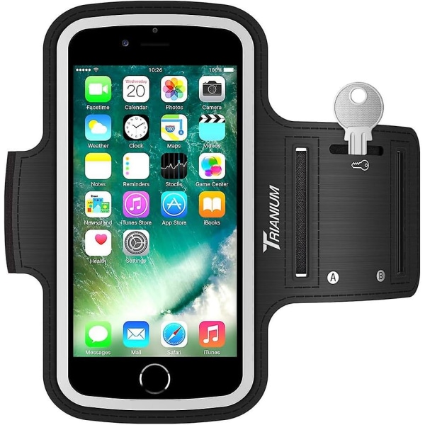 Outdoor Running Fitness Touch Screen Mobiltelefon Arm Bag - Vanntett håndleddsveske