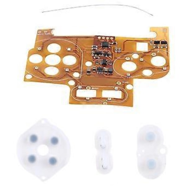 LED-knappljuskit för GameBoy Color LED-ljusremsa DIY-knappljus Färgmodifieringskit