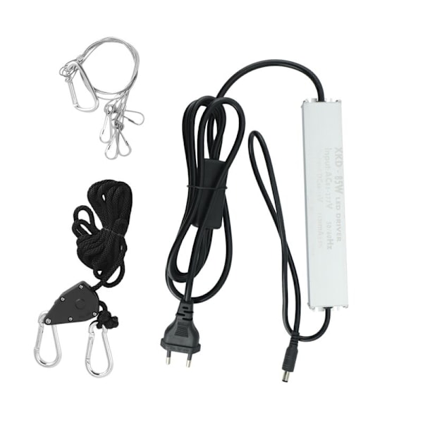 850W LED Grow Lights Grow Panel Spectrum Phyto Lampe til Indendørs Planter Plante Blomster Hydroponisk System EU Stik