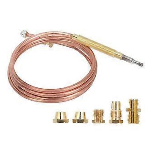 60 cm Gas Komfur Termoelement Varmelegeme Del Brænder Universal Pejs Udskiftningsadaptere Digital Temperaturregulator