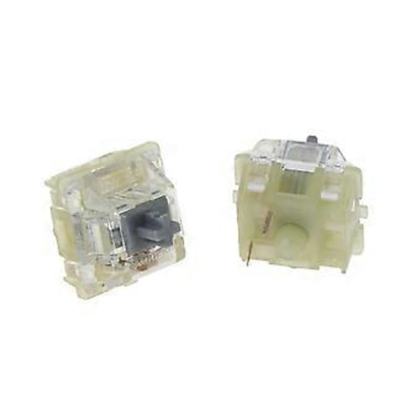 RGB Cherry MX -kytkimet Näppäinhattu Näppäinkytkimet Näppäinmoduuli Mekaanisen näppäimistön kytkimien vaihto (Hopea 3-nastainen, 2 kpl)