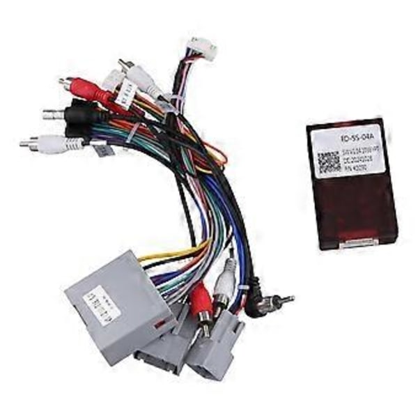 16-pins ledningsnettadapter XINPU XP Canbus-dekoder for 2009-2014 Android Radio strømkabel