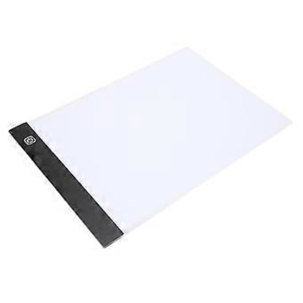 A4 Lysboks for Sporing - 3-Nivå Justerbar Lysstyrke LED Lysplate for Skissering og 2D Animasjon