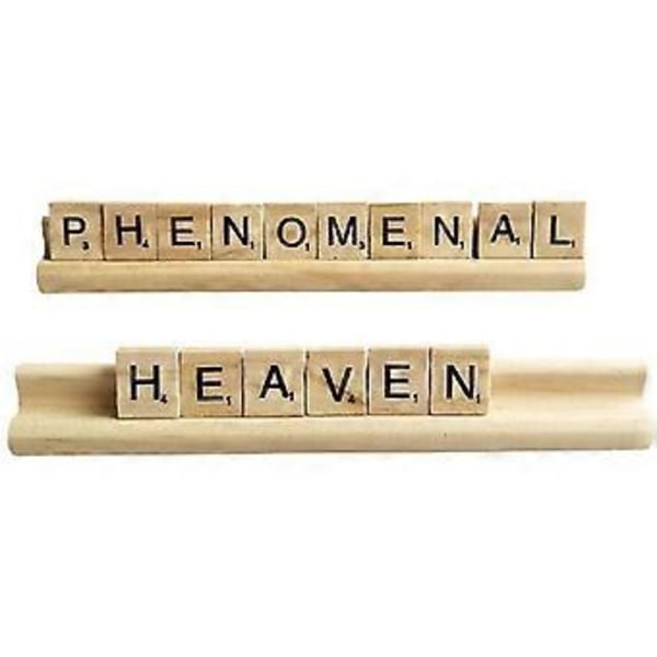 Puinen Domino-alustasarja, 4 kpl, puiset domino-telineet, domino-pidikkeet dominolle