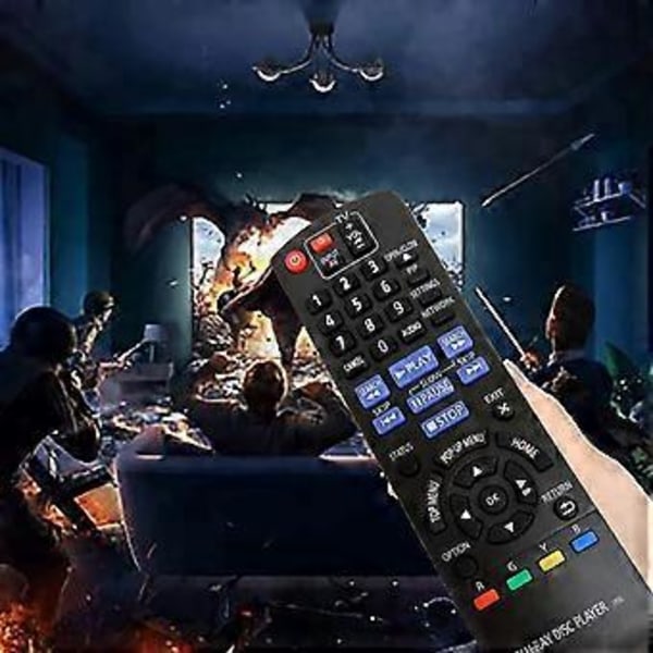 N2QAYB000736 Fjärrkontroll för Blu-Ray Spelare Fjärrkontroll DMPBD75GN DMPBD77GNK
