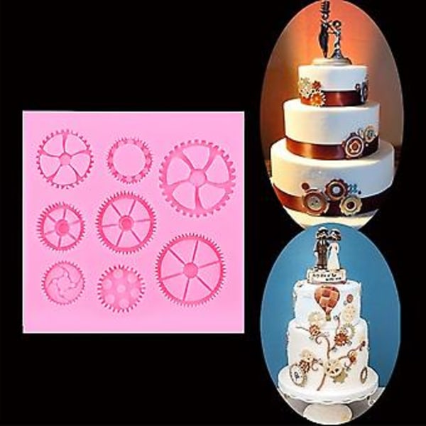 Silikone Fondantform, DIY Fondantforme Madkage Maker Fondantform Bygget til Præcision