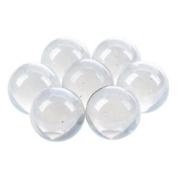 10 kpl Marmorikuulia 16mm Lasimarmorit Ker Lasi Rotan Palat Lelu Läpinäkyvä