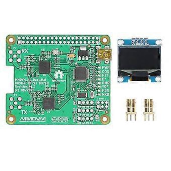 Duplex Hotspot-kort med OLED-skärmstöd DMR P25 D Star Mini Relämodul Stöd UHF VHF för