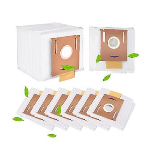 8 stk. D Pose til Deebot T8 /t8 Max/n8 /ozmo T8/n8 Pro/t9 /t9 Pro/dx93/ddx96 Støvsugerposer