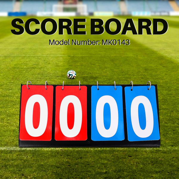 4-sifret poengtavle Basketball Soccer Scoreboard For Basketball Football Badminton Volleyball Table