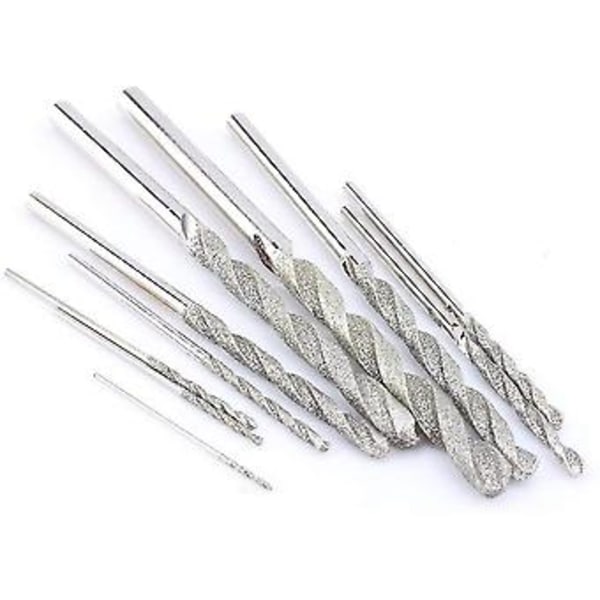 10 Delars Borrsats Twist Tip Borr Kraftig Mini Borrsats