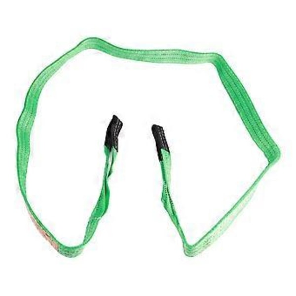 2T Flad Løftestroppe Høj Styrke Polyester Kran Løfte Webbing Stropper Rigging Tilbehør 3 Meter