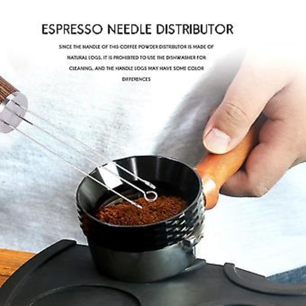 Espresso-neulajakaja, puukahvainen espresso-neulajakaja, espresso barista -kahvisekoitin