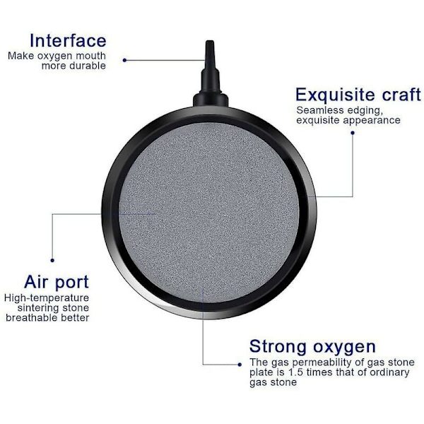 Luftdiffusor för akvarium, akvarieluftare akvarieluftsten akvarieluftare för akvarieluftare för akvarieluftsten Pum