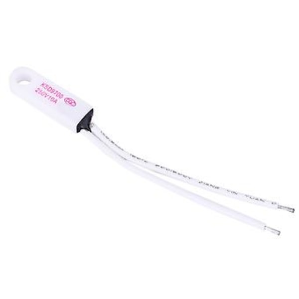 KSD9700 Normalt Lukket Temperaturkontrolkontakt Keramisk Probe 40-150℃ 250V 10A 115℃