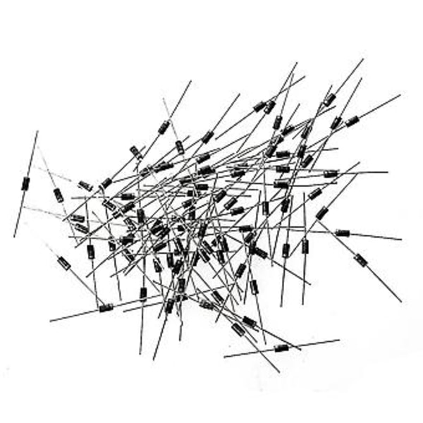 100 stk In4001 1a 50v Likretterdiode