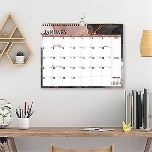 Kalender 2024-2025 Väggkalender, Januari 2024 - Juni 2025 Kalender, 18 Månaders Helgdagskalender
