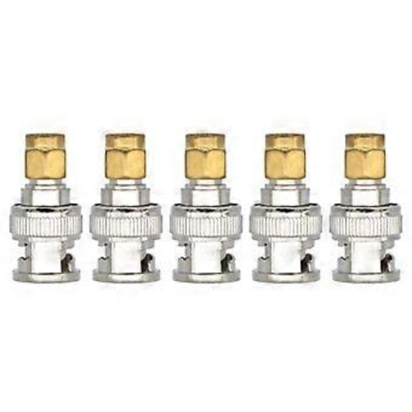 Antenne Connector SMA Han til BNC Han Adapter Konverter til Radioentusiaster