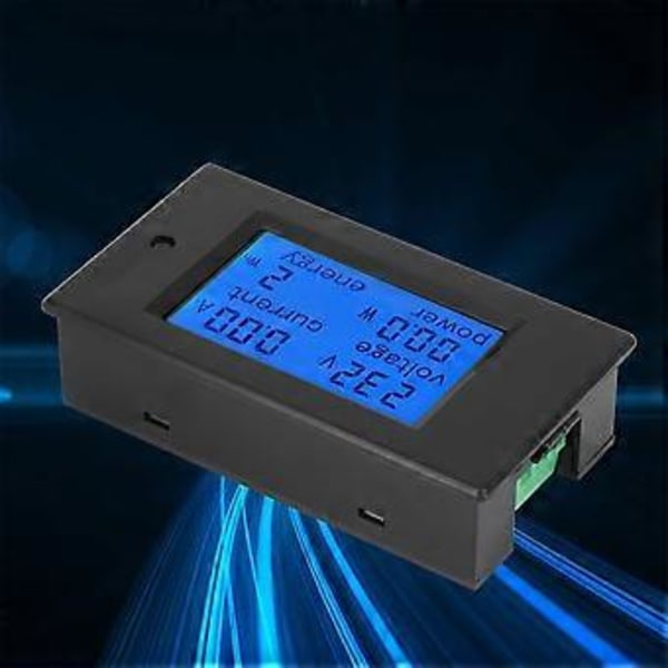 PZ-021 20A Digital AC LCD Spänning Ström Effekt Energimätare Testare Amperemeter Voltmeter
