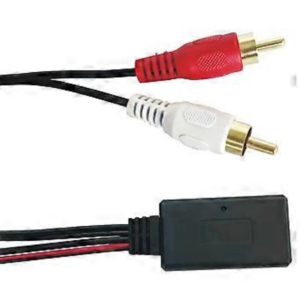 7 stk. 5-12V Bil Trådløs Bluetooth Modul Musikkadapter AUX Lydkabel Universal 2RCA Grensesnitt Bluetooth Adapter