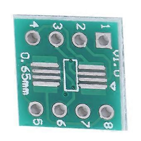 100 st Adapterkort Konverteringsmodul Lättvikt SOP8 SSOP8 till DIP8 TSSOP8 DIP SMD till Inline