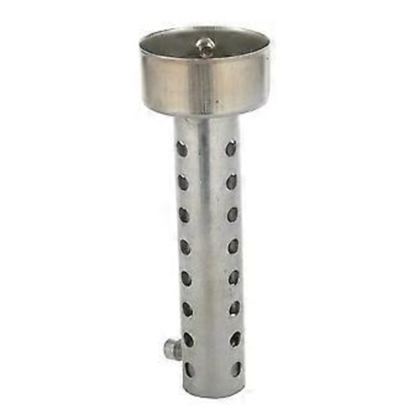 Silver Motorcykel Avgasrör Ljuddämpare Insats Baffel Db 48mm X 140mm