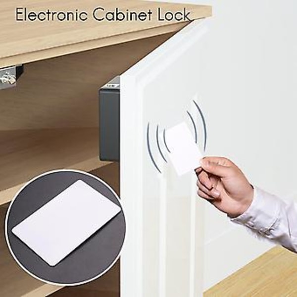 Elektroninen RFID-kaapin lukko, helppo asentaa huonekaluihin, vaatekaappiin, kenkäkaappiin, ei reikää