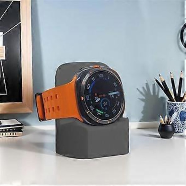 Laderstativfeste for Galaxy Watch 7 Ultra 3D-printing Base Ladestasjon Holder Klokkefeste for B