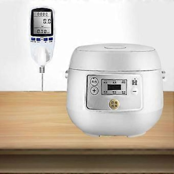 Msbd Digital LCD Energimätare Wattmeter Effektövervakningsenhet Elektricitet Kwh Effektmätningsanalysator (hy)