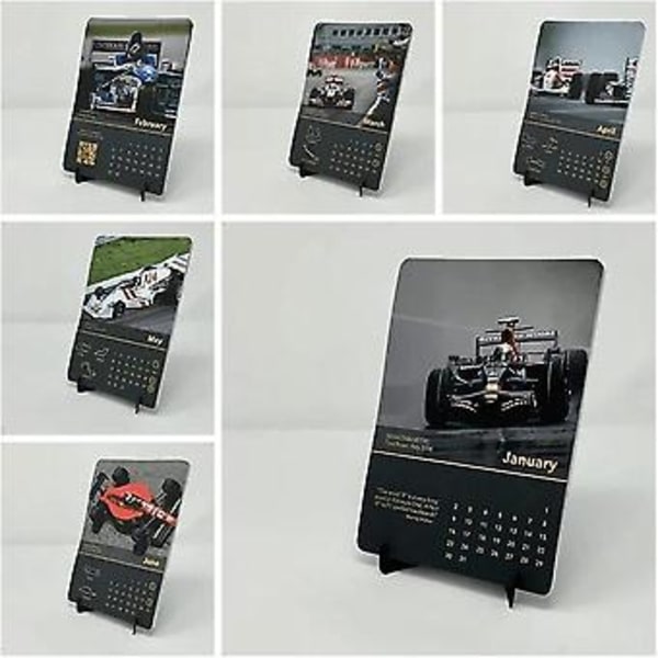 Bilkalender 2024 / Kalender 2024-2025 Väggkalender Jan 2024-dec 2025 / Hemkalender Används