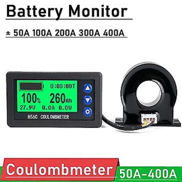 Mon Coulomb Meter 8-100v 100a