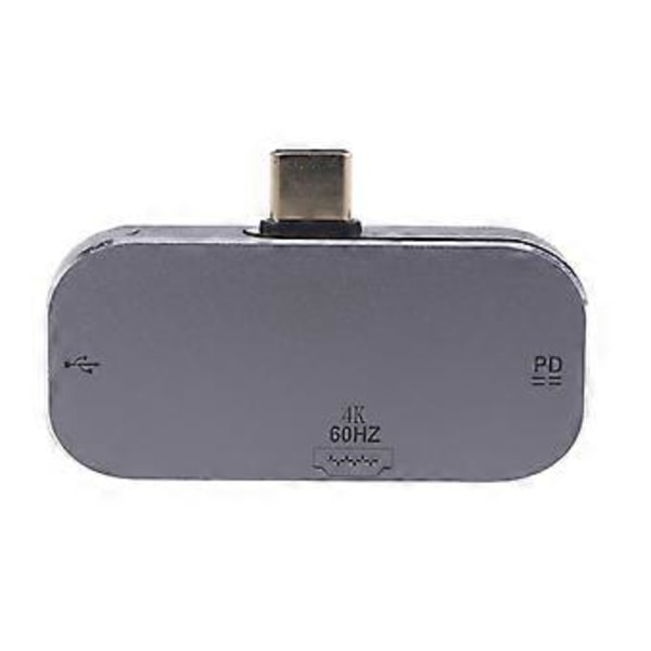 4K 60Hz USB-C/Type-C Muunnos Type-c HDMI-yhteensopivaan Matkapuhelinliittimeen
