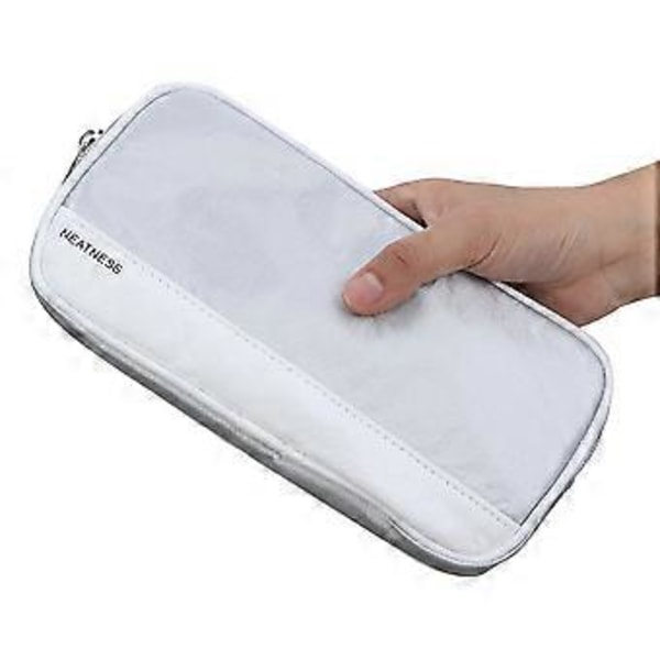 DuPont Papper Vattentät Rese Stilren Portabel Tygväska Kosmetikaväska, Förvaringsväska (23*3*12cm)