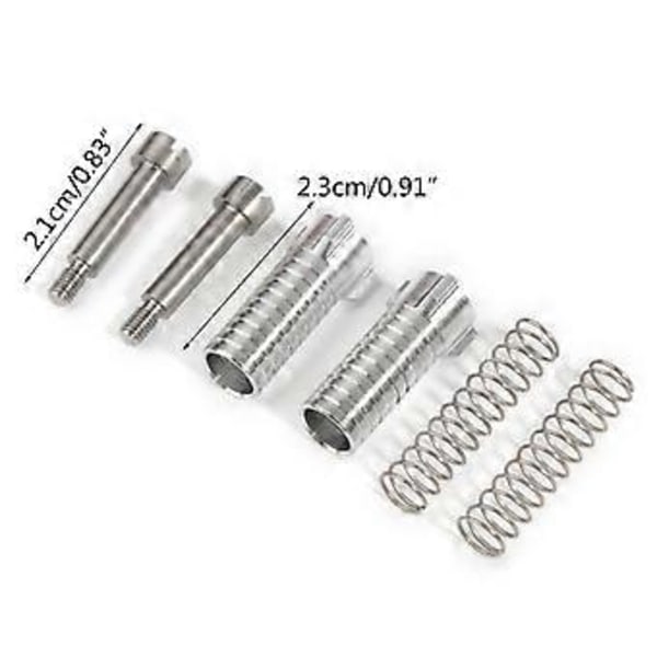 1 Sett Beltetrykk Tilbehør Skruer for Pioneer RT-701, 707, 1011L, 1020L, 1050L, 2022, 2024, RTU-11 Diameter 3.0mm