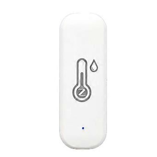 Tuya Smart Zigbee Temperatur- och Fuktighetssensor Inomhus Hygrometer APP Fjärrövervakning i Realtid Fungerar med Alexa