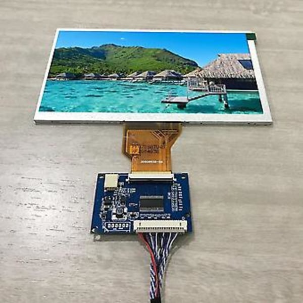 1 Set Standard 20pin Lvds Ingång Till 50pin Ttl Port Utgång Drivrutin Kontrollerkort Modul Med Kabel